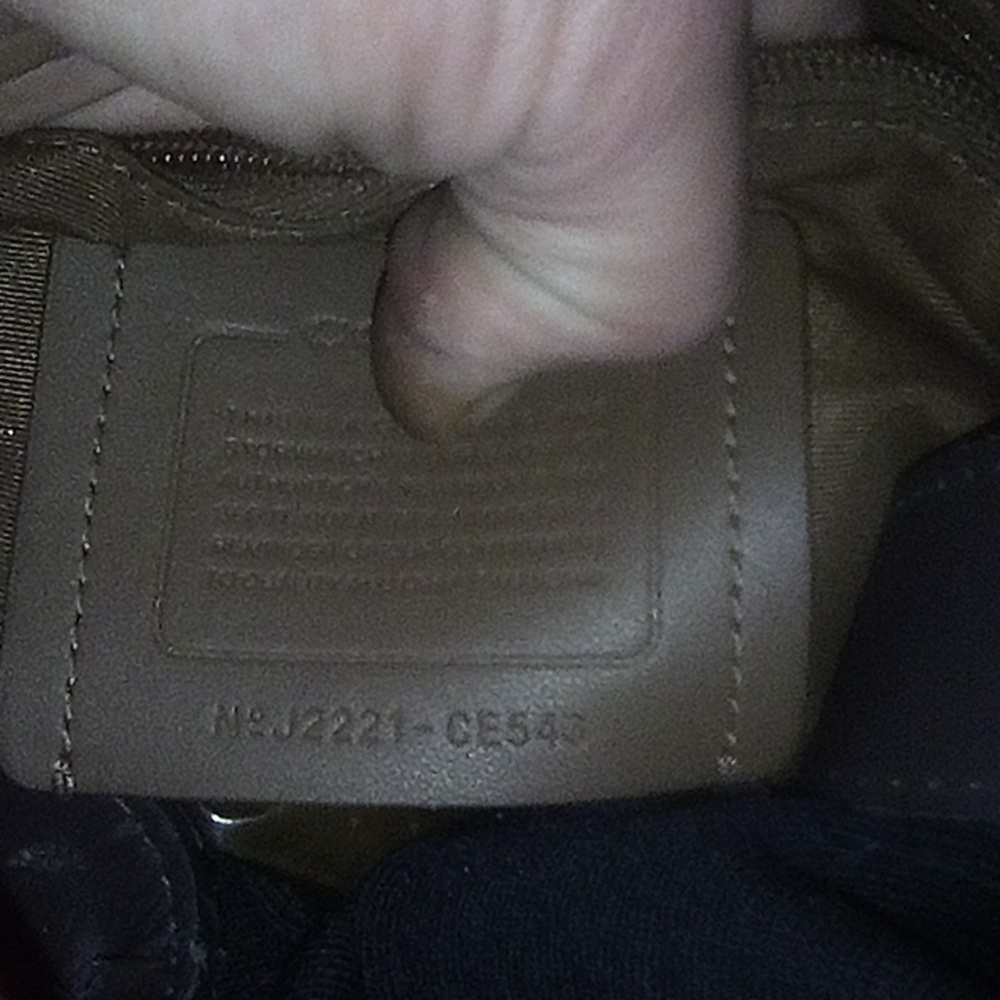 Coach back pack - Picture 3 of 4